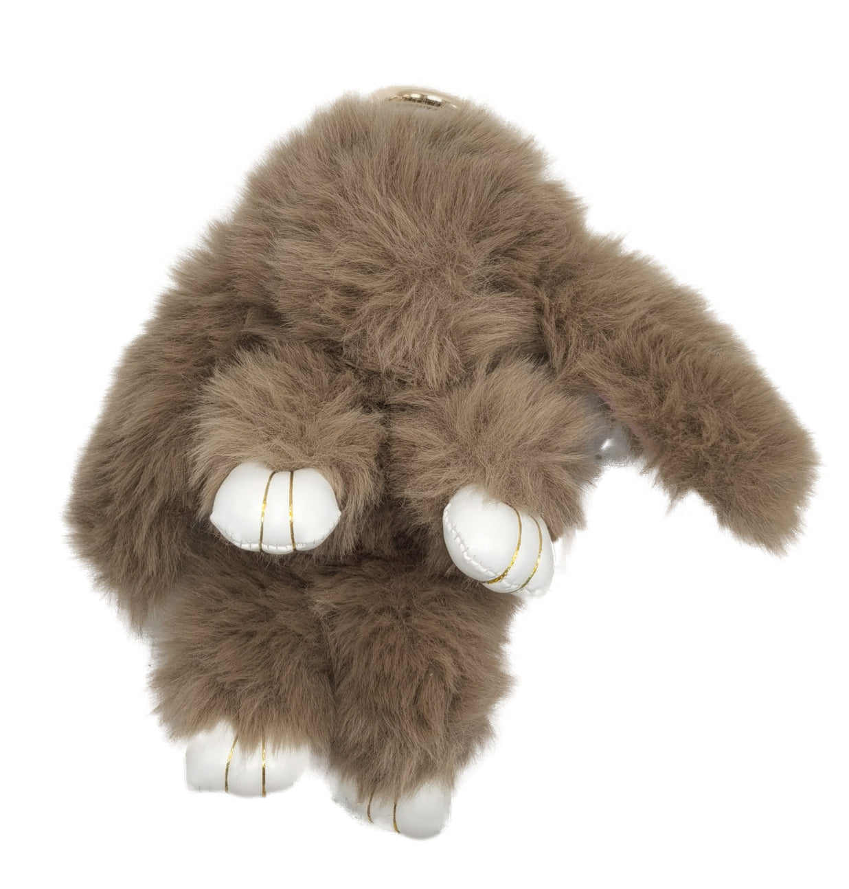 15CM  Rabbit Bunny Plush Keychain Keyring Bag Accessory Faux Fur - Homeware Discounts