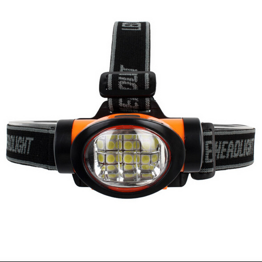 Ultra Bright LED Head Torch Headlamp Light Camping Hiking Fishing Work - Homeware Discounts