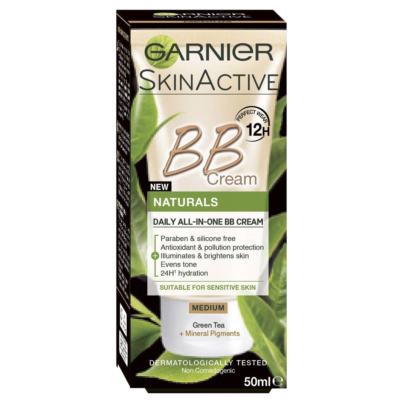Garnier BB Cream Skin Active Natural MEDIUM 50ml - Homeware Discounts