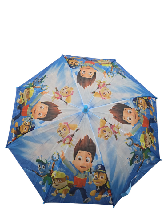 Kids Children Paw Patrol Umbrella Characters Rainwear 80cm Winter