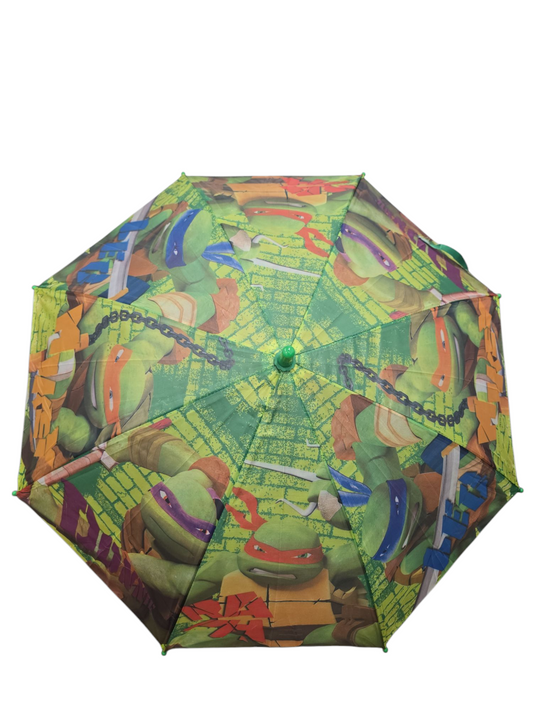 Kids Children TMNT Teenage Mutant Ninja Turtles Umbrella Characters Rainwear 80cm Winter