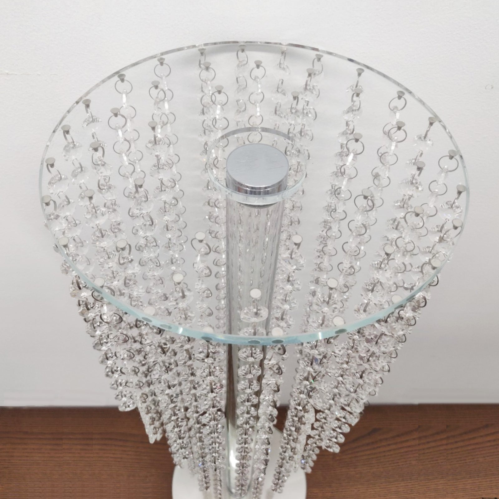 69CM Crystal Stand Table Hanging Beads Wedding Gift Event Home Decoration - Homeware Discounts