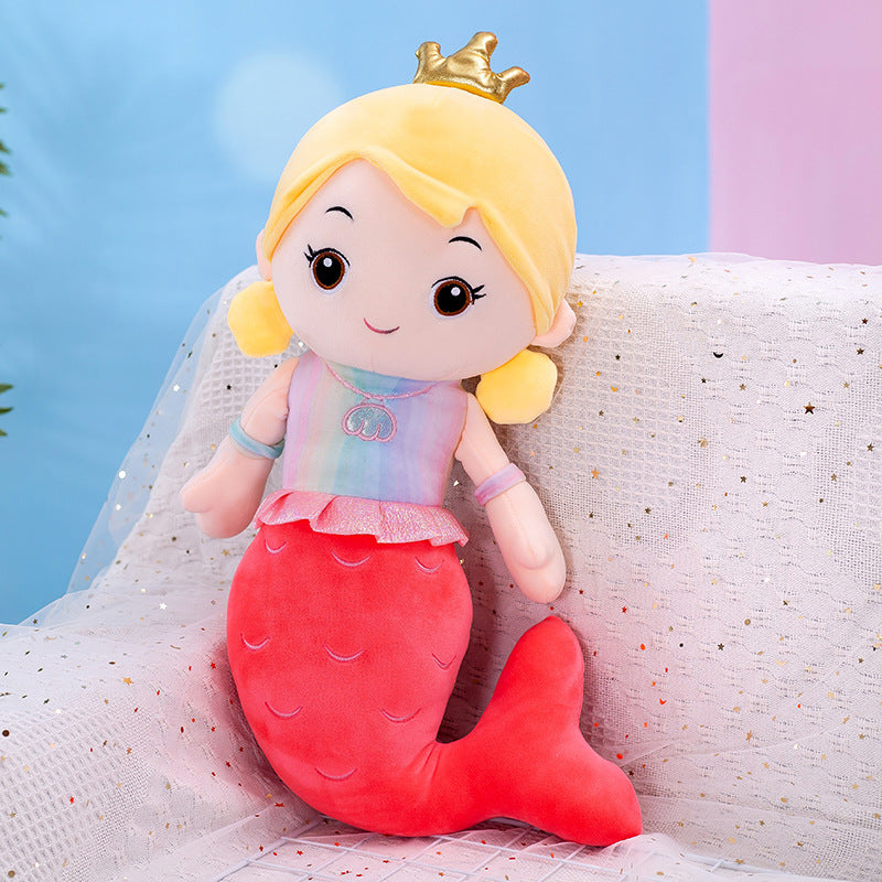 Mermaid Soft toy Cute Huggable Mermaid Plush Doll Stuffed toy Sea Plushie 40-65cm - Homeware Discounts