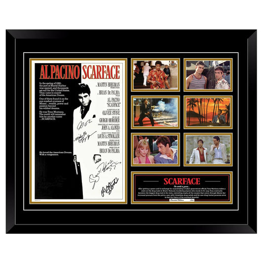 SCARFACE (1983) AL PACINO Signed Limited Photo Memorabilia Frame