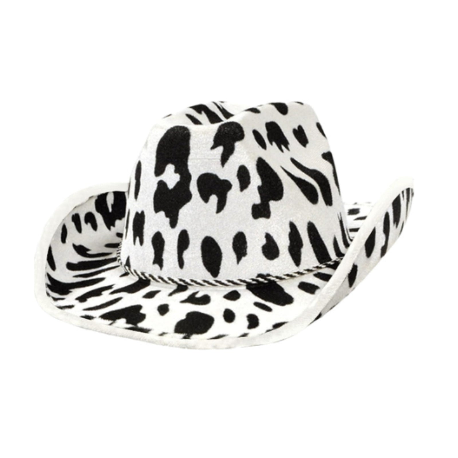 VELVET COWBOY HAT TIARA Cowgirl Western Wear Pageant Hats Rodeo - Homeware Discounts