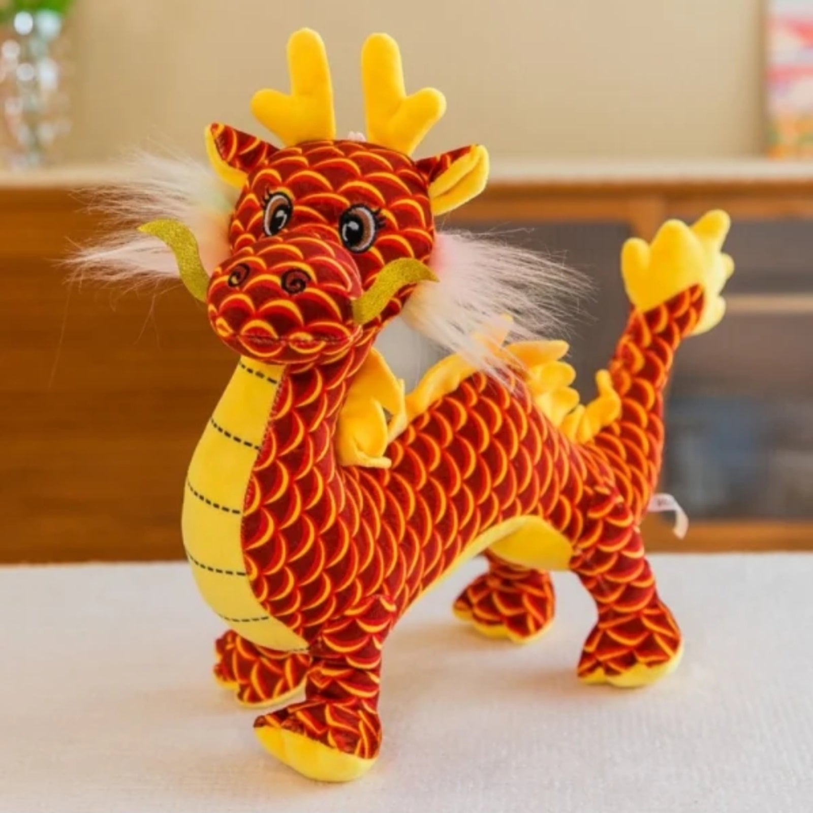 20cm/30cm Year of the Dragon Plush toy Lunar 2024 Chinese New Year Kids Toy Zodiac AU STOCK - Homeware Discounts