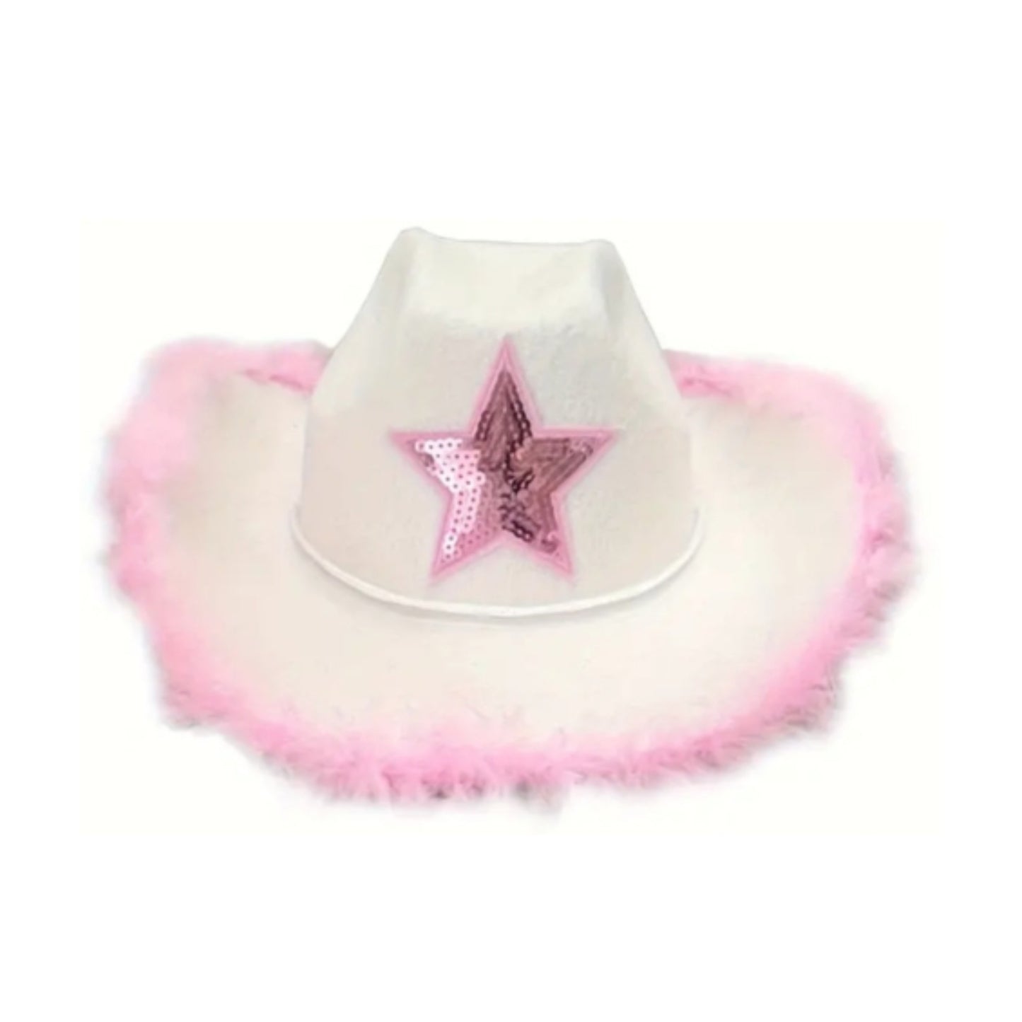 VELVET COWBOY HAT TIARA Cowgirl Western Wear Pageant Hats Rodeo - Homeware Discounts