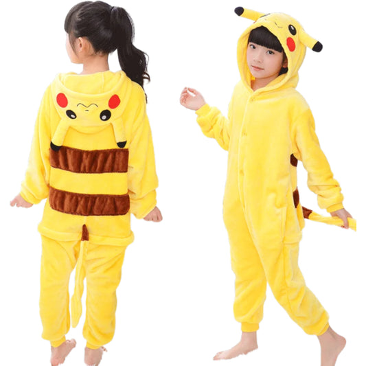 Onesie Dress Kigurumi Kid Plush Cosplay Animal Pajamas Spiderman Stitch Animals