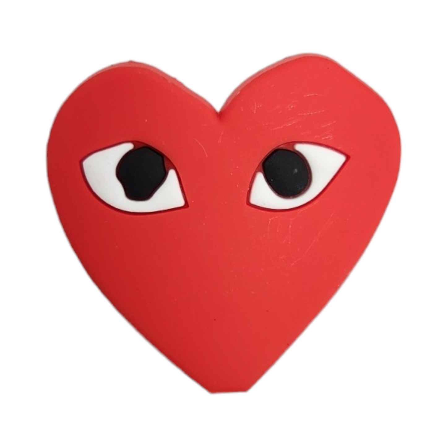 Red Heart Shoe Croc Charm - Homeware Discounts