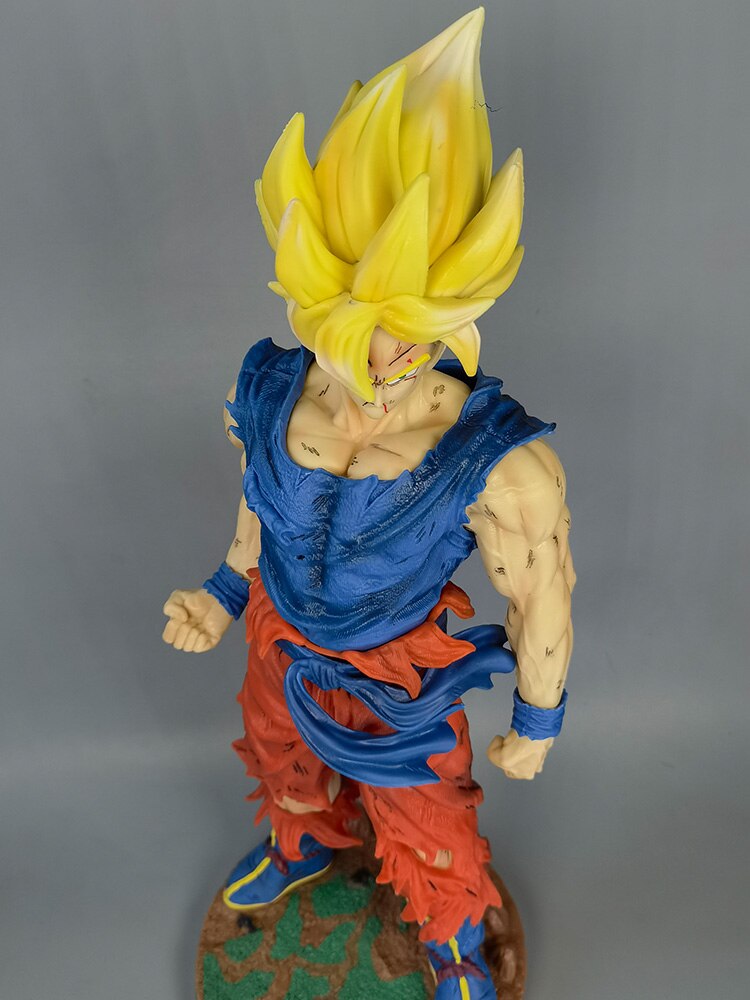 44cm Large Dragon Ball Z Super Saiyan Goku Majin Vegeta Frieza Sega Action Figure PVC - Homeware Discounts