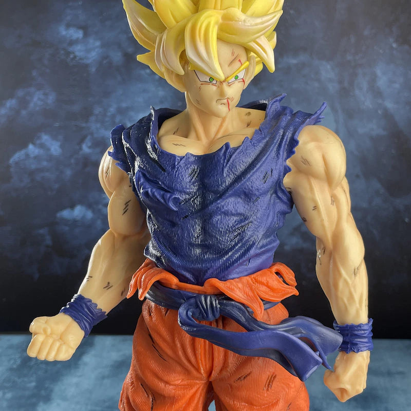 44cm Large Dragon Ball Z Super Saiyan Goku Majin Vegeta Frieza Sega Action Figure PVC - Homeware Discounts