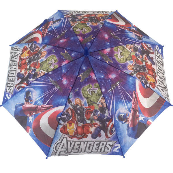 Kids Children Avengers Hulk Ironman Thor Umbrella Characters Rainwear 73cm Winter - Homeware Discounts