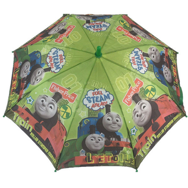 Kids Children Thomas the tank engine Green Umbrella Characters Rainwear 73cm Winter - Homeware Discounts
