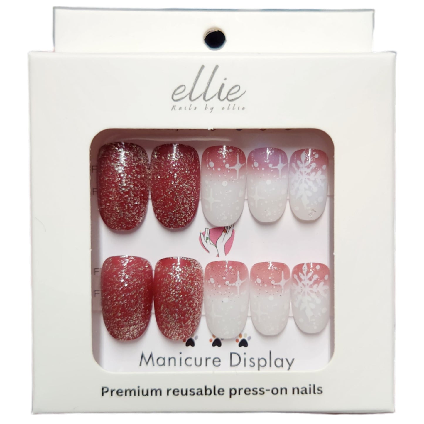 Premium Handmade Reusable Press-On Nails - Homeware Discounts