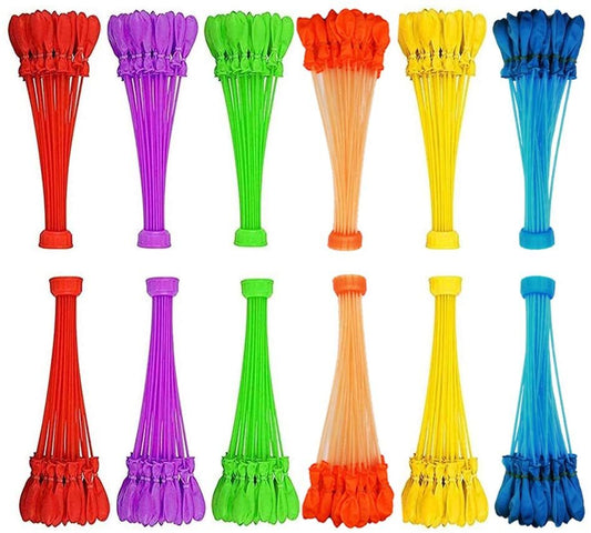up to 444pcs Fast Filling Water Balloons Self Tying Water bombs bunch SummerWater balloon - Homeware Discounts