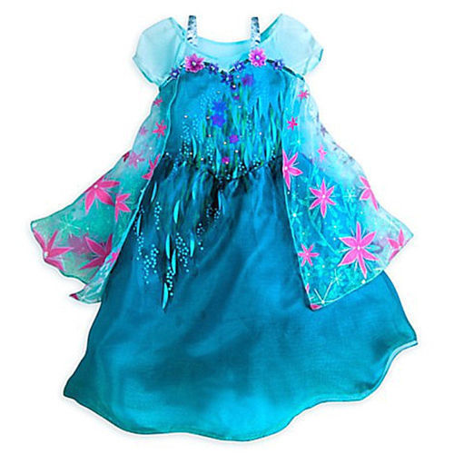Frozen Dress up Girls Frozen Elsa Anna Costume Party Dress kids dressup - Homeware Discounts