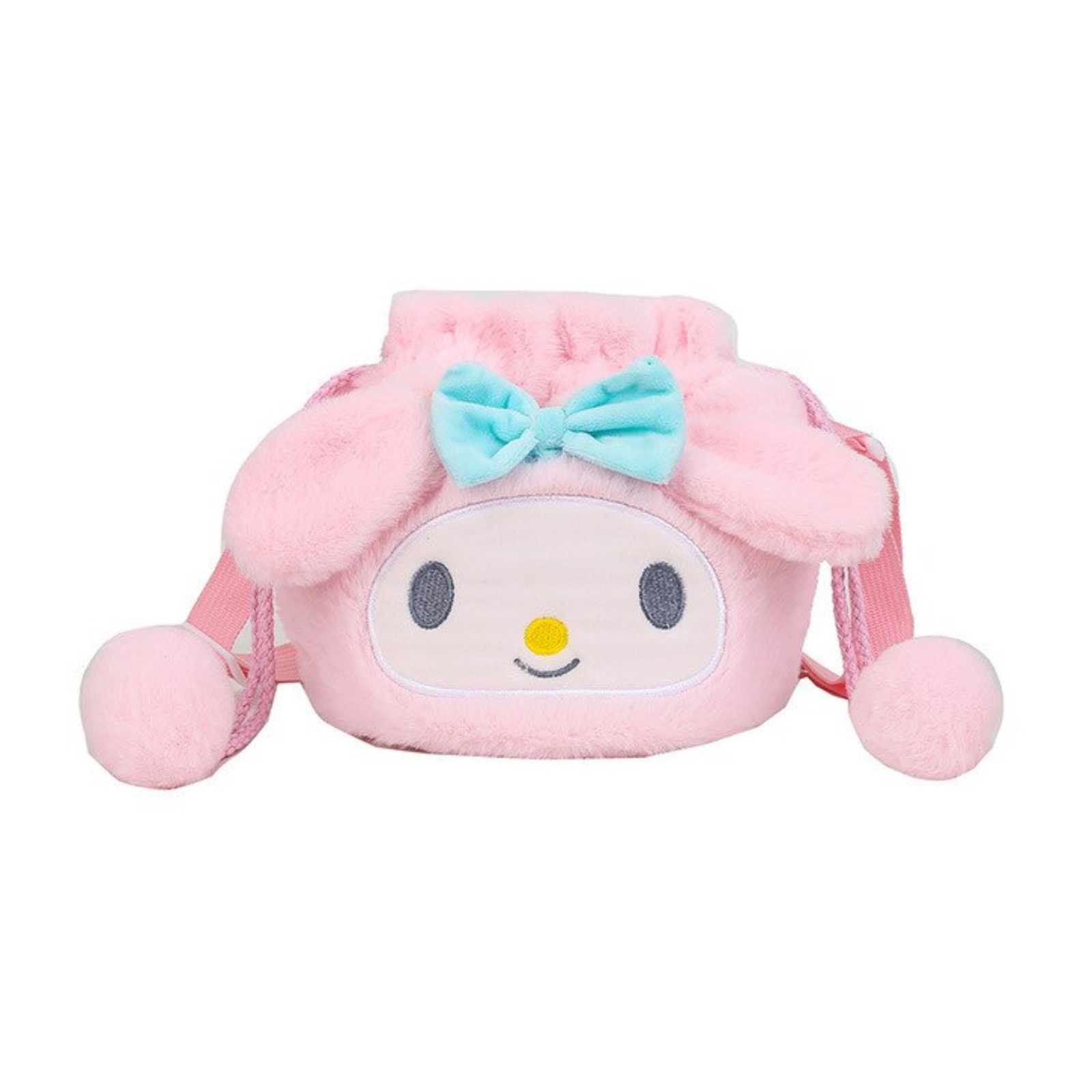 Hello Kitty Plush Handbag - Kuromi My Melody Cinnamoroll Pompompurin - Homeware Discounts