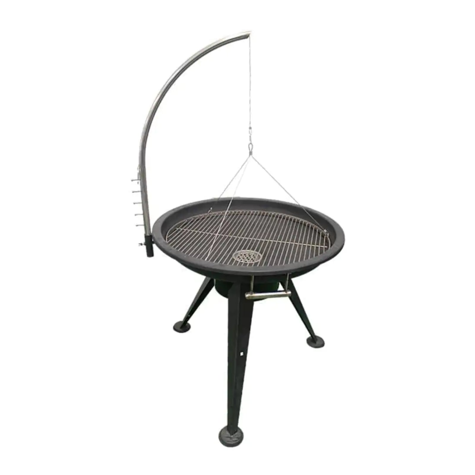 Willkon Iron & Stainless Steel Charcoal Grill BBQ Fire Pit - 80cm - Homeware Discounts