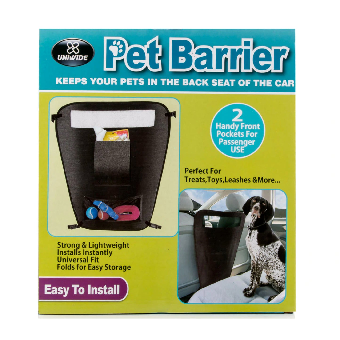 Premium Car Pets Barriers for Safe and Stress-Free Travel for Dogs Dog - Adjustable, Universal Fit, and Easy Installation - Homeware Discounts