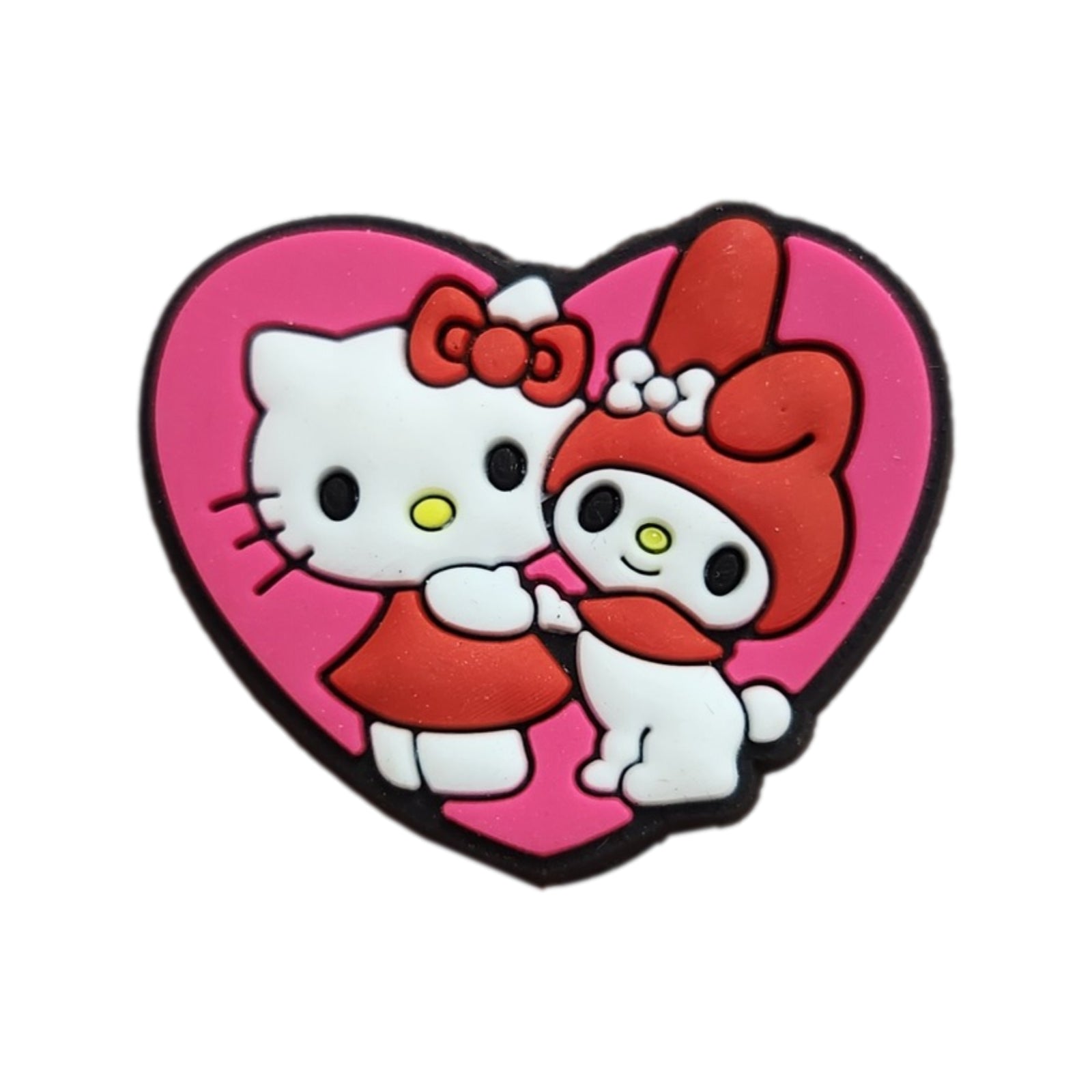 Hello Kitty & My Melody Shoe Croc Charm - Homeware Discounts