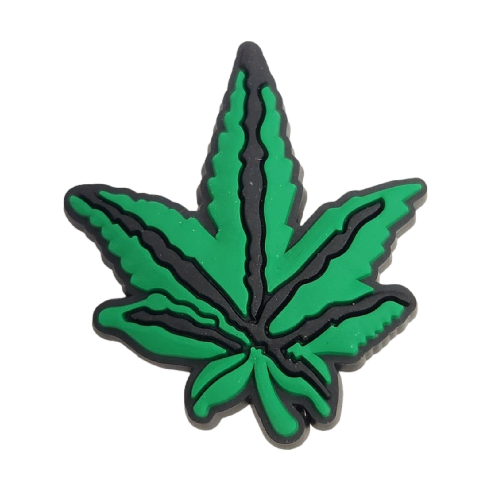 Marijuana Weed Leaf Shoe Croc Charm - Homeware Discounts