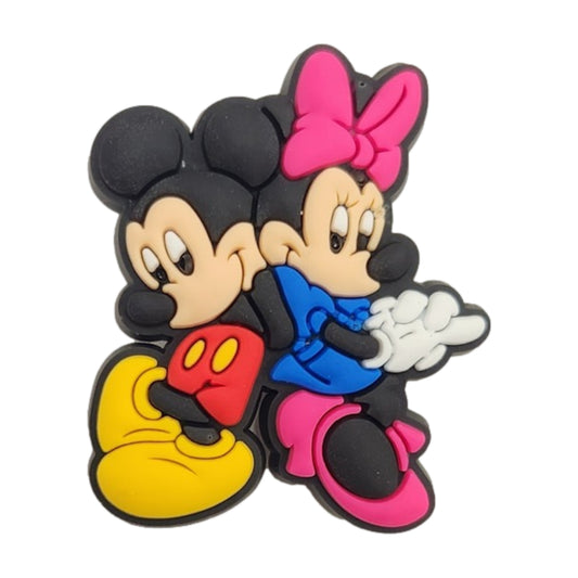 Mickey & Minnie Shoe Croc Charm - Homeware Discounts
