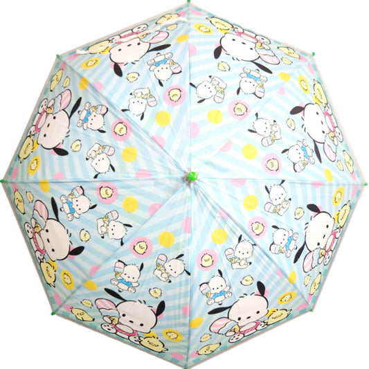 Kids Children Sanrio Pochacco Umbrella Characters Rainwear 80cm Winter