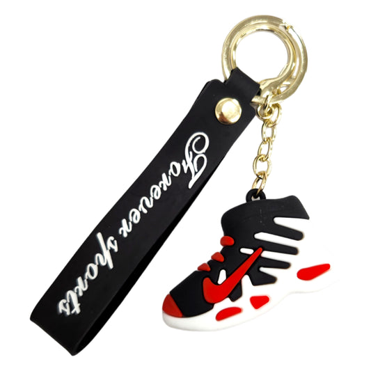 Red Shoe Kids Key Chain Keyring