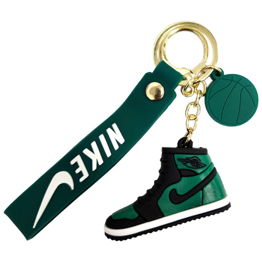 Green Shoe Kids Key Chain Keyring