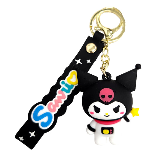 Kuromi Kids Key Chain Keyring