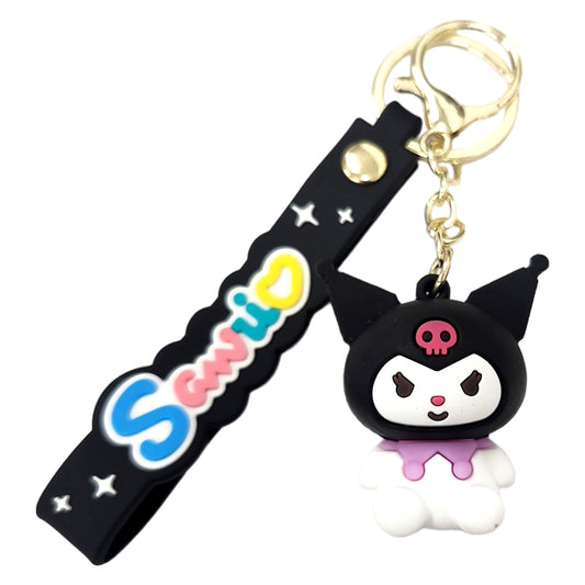 Kuromi Kids Key Chain Keyring