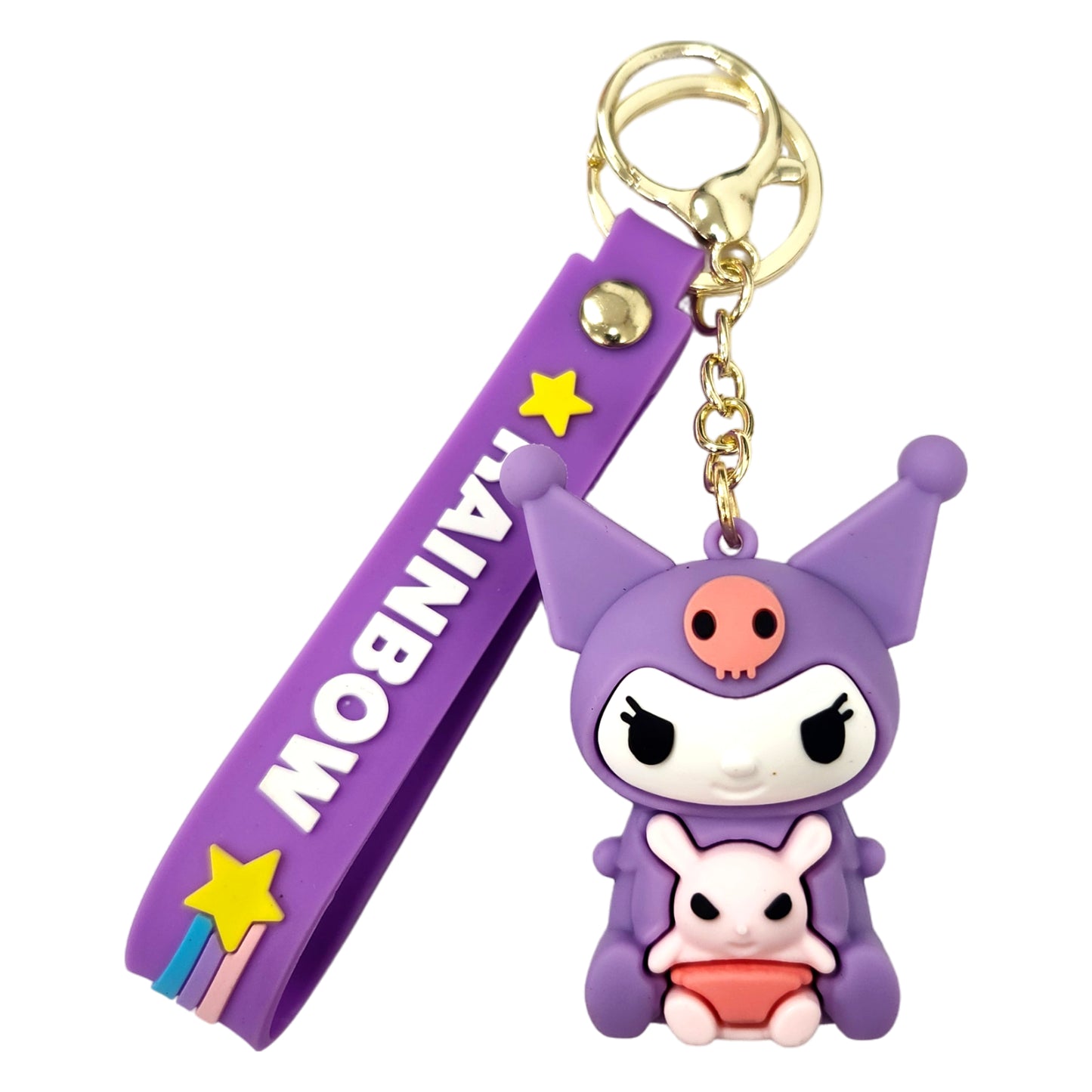 Kuromi Kids Key Chain Keyring