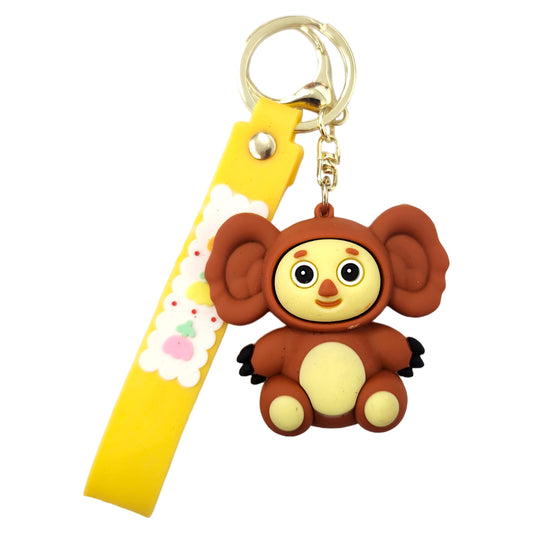 Big Ear Monkey Kids Key Chain Keyring