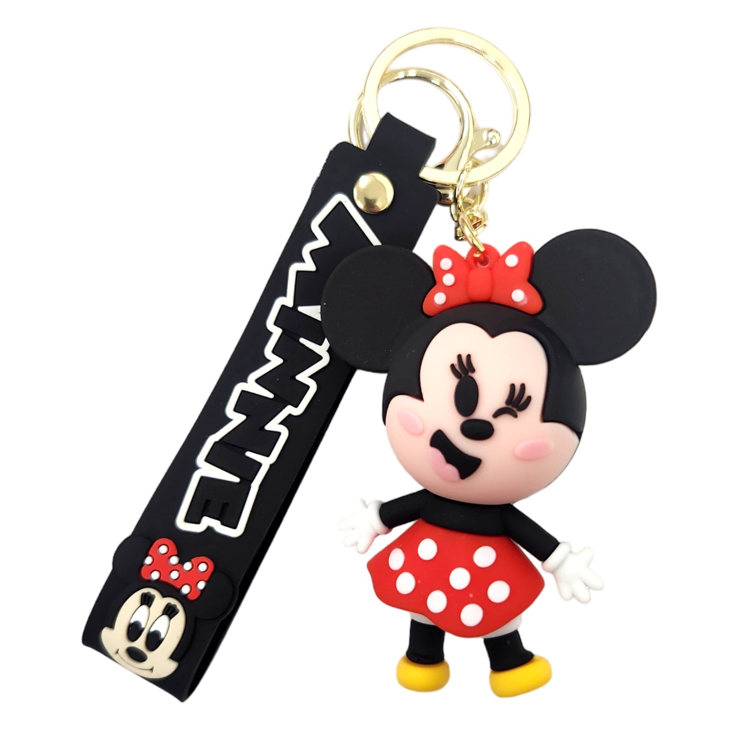 Minnie Mouse Kids Key Chain Keyring