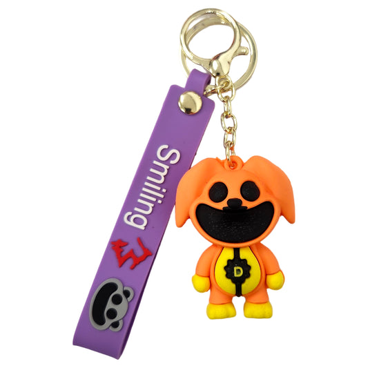 Smiling Critters Dog Day Kids Key Chain Keyring