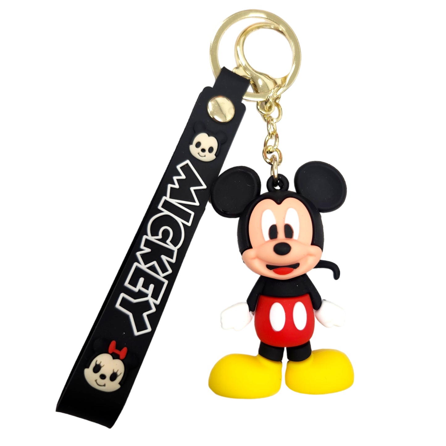 Mickey Mouse Kids Key Chain Keyring