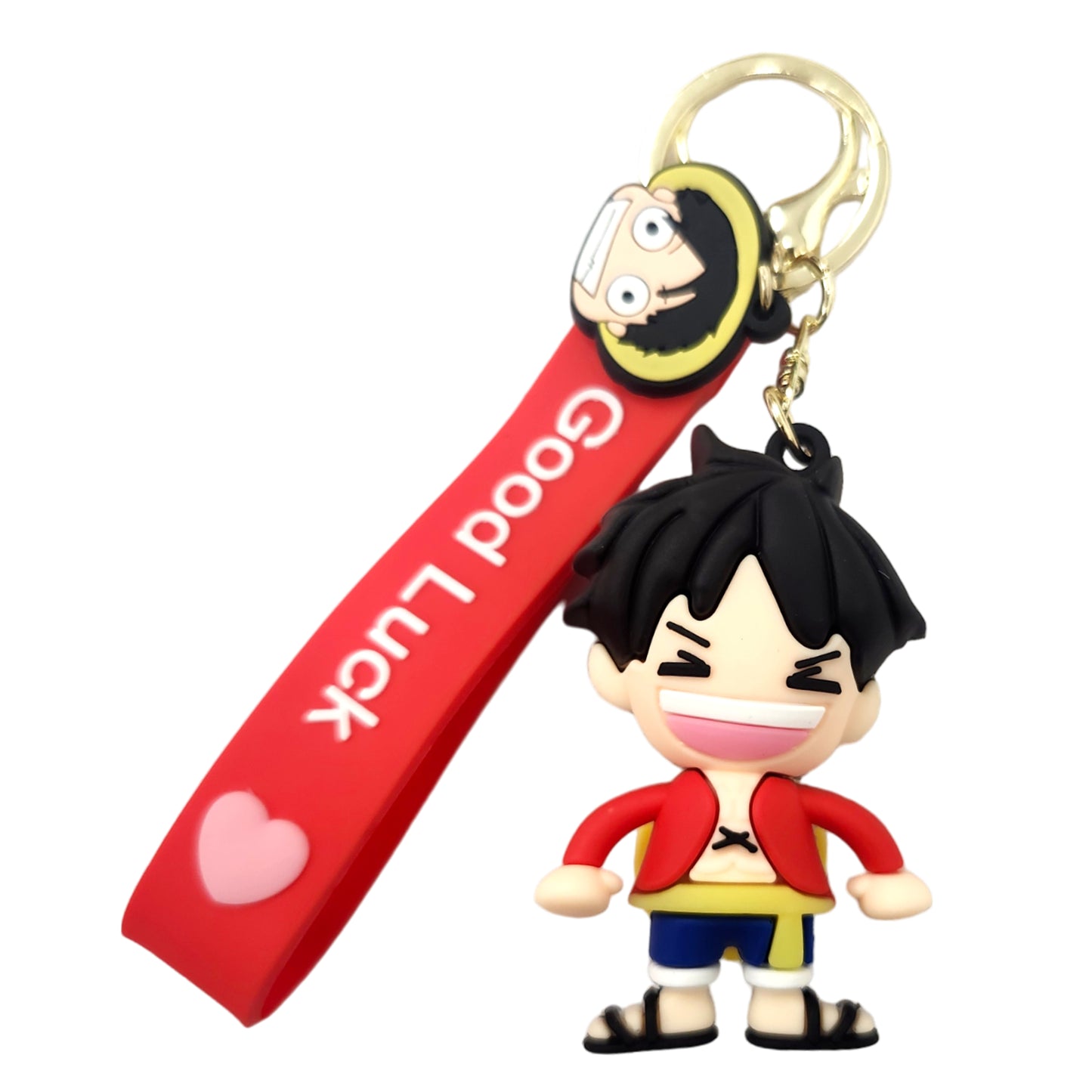 One Piece Luffy Anime Kids Key Chain Keyring