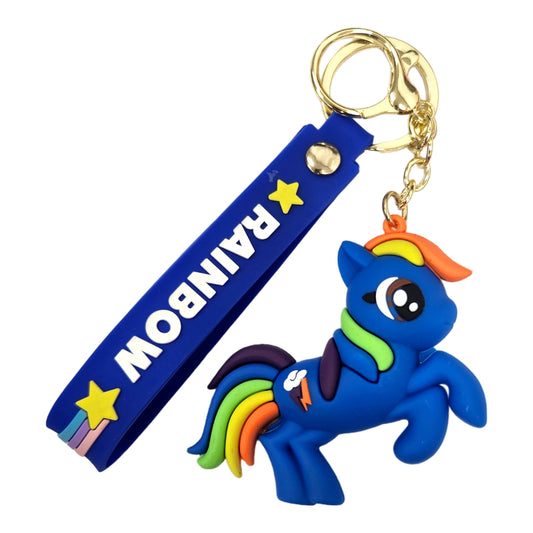 My Little Pony Blue Kids Key Chain Keyring