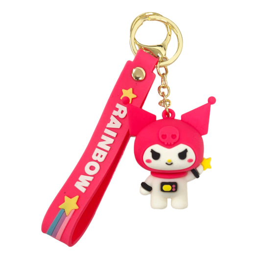 Kuromi Kids Key Chain Keyring