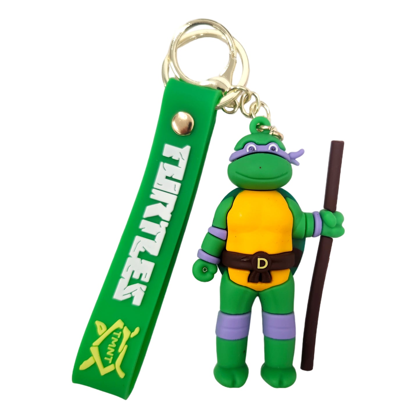 Teenage Mutant Ninja Turtle TMNT Donatello Kids Key Chain Keyring