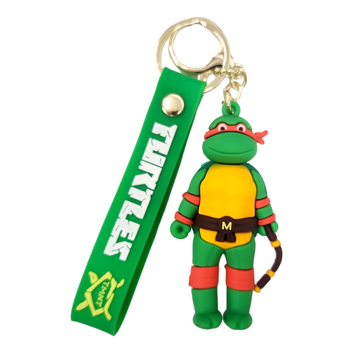 Teenage Mutant Ninja Turtle TMNT Michelangelo Kids Key Chain Keyring