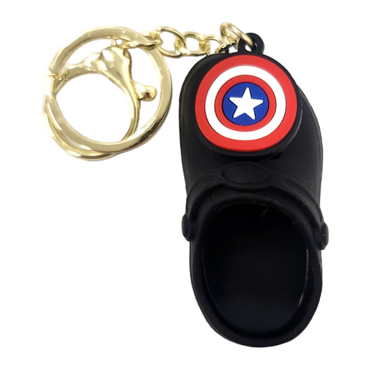 Captain America Shoe Kids Key Chain Keyring