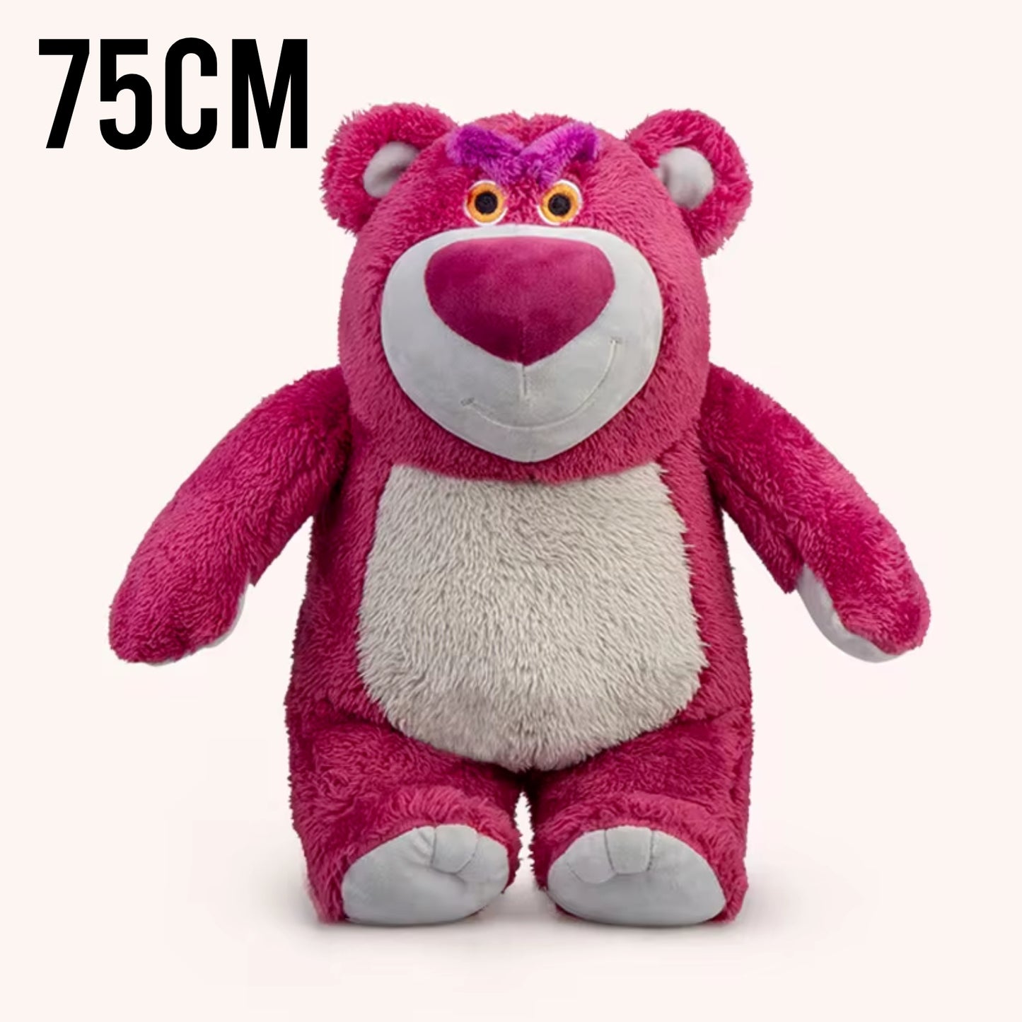 35/55/75cm Lotso Toy Story Plush Bear Strawberry Scented Smell Soft Toy