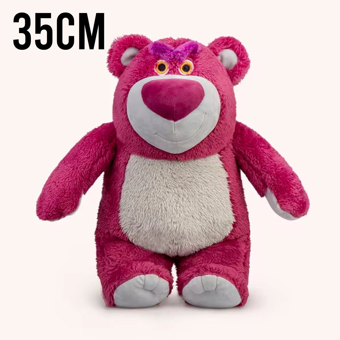 35/55/75cm Lotso Toy Story Plush Bear Strawberry Scented Smell Soft Toy