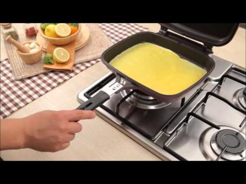 Pressure Pan 32cm Double Sided Frying Pan Non-Stick