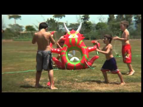 145cm Cyclops Attack Inflatable Kids Toy Inflatable Swim toy Portable Lightweight Easy Inflate