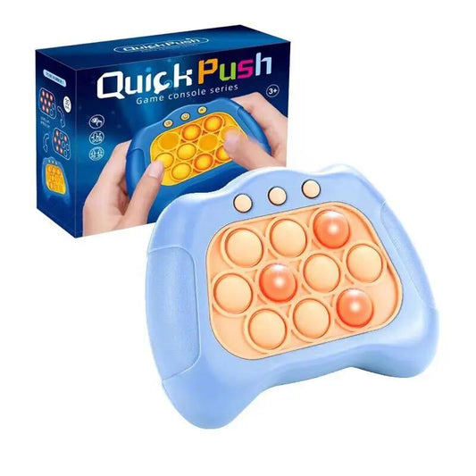l Quick Push Game Pop it Up Fidget Bubble Electronic Pop Game Light Anti-stress Toys - Homeware Discounts