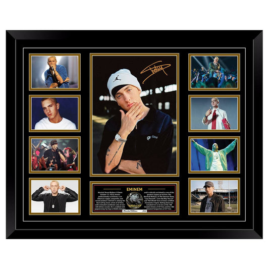 EMINEM SLIM SHADY Signed Limited Photo Memorabilia Frame