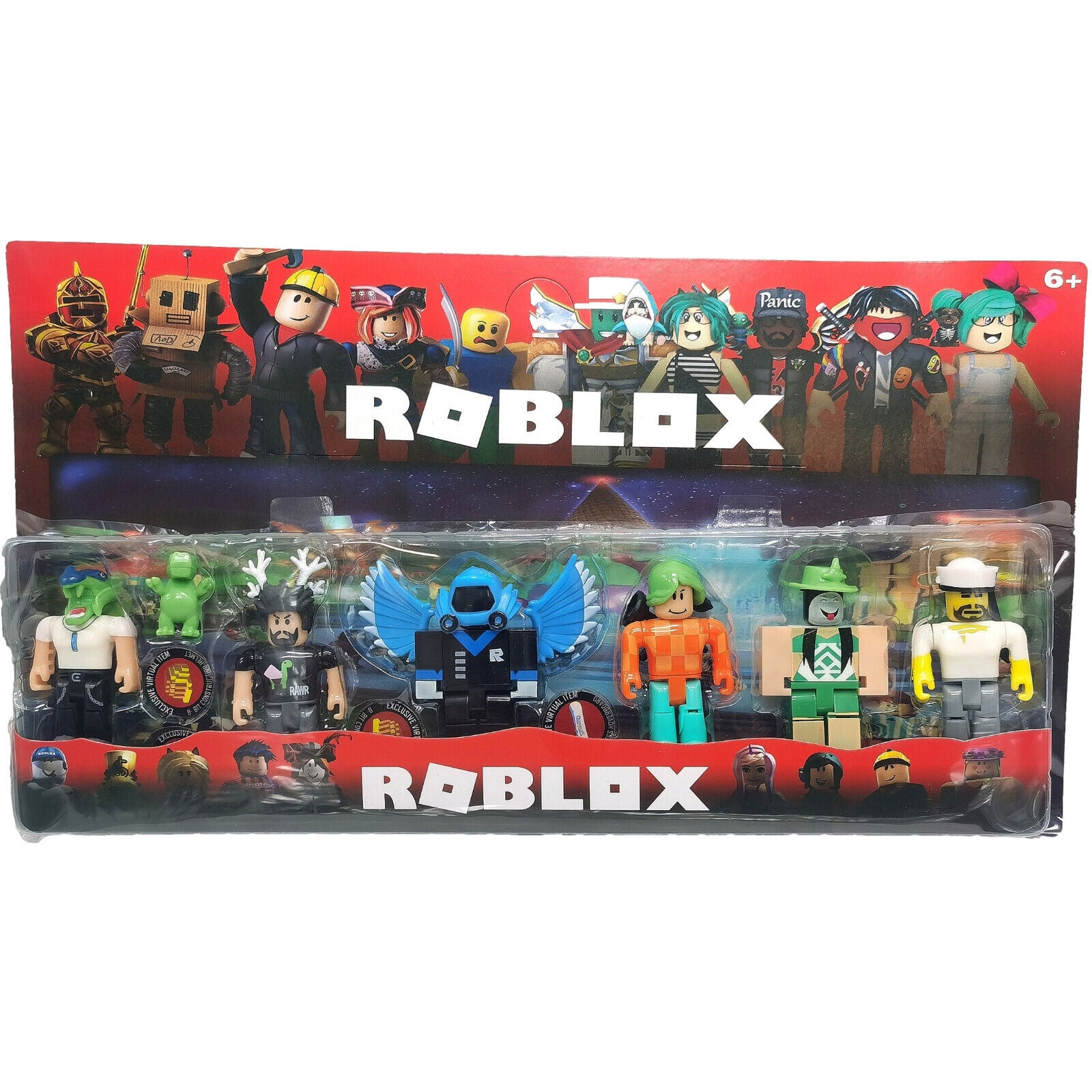 Roblox 8cm 7pcs Action Figure Pack Collection Playset toy - Homeware Discounts