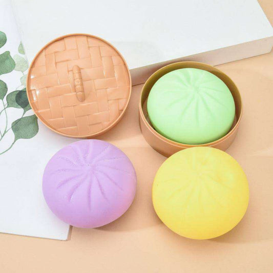 Steamed Bun Soft Fidget Pop Toy Sensory Simulation Autistic Toy